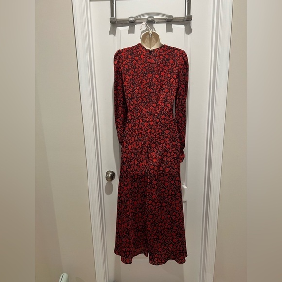 Maje Dress | Ravie floral Midi dress size 36 (small) - Picture 6 of 8